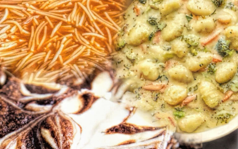 merged collage photo of the finished dishes from the recipes in this column.