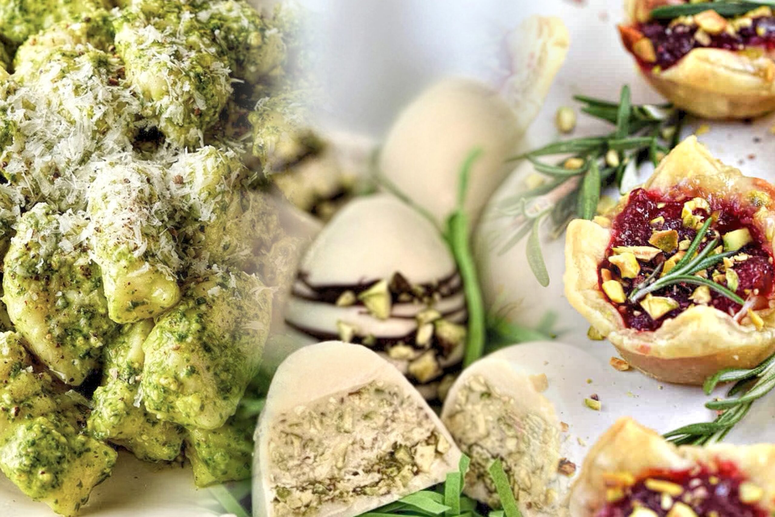 Three up blended collage of the finished recipes in this article.