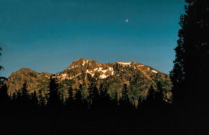 photo of sunset on El Capitan in Yosemite.