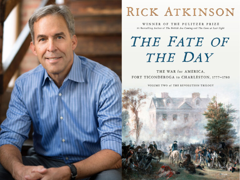 photo of featured author and his book.