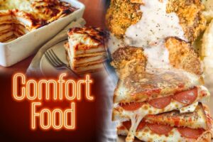 photo collage of the finished recipes in this column.