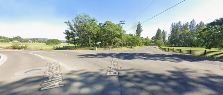 a screen grab of alta vista and bigham roads in eagle point.