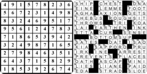 collage of this week's puzzle solutions