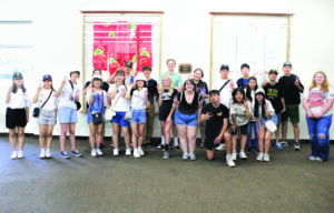 photo of kids from Showa Japan and Eagle Point high school.