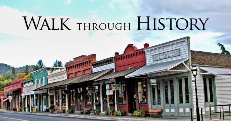 photo of historic Jacksonville Oregon.