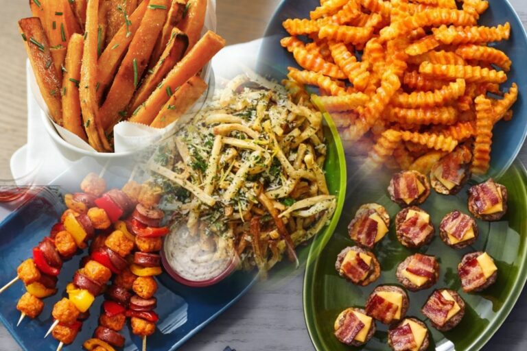 collage of the completed dishes in this week's column.