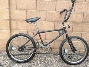 photo of a vintage BMX bike.