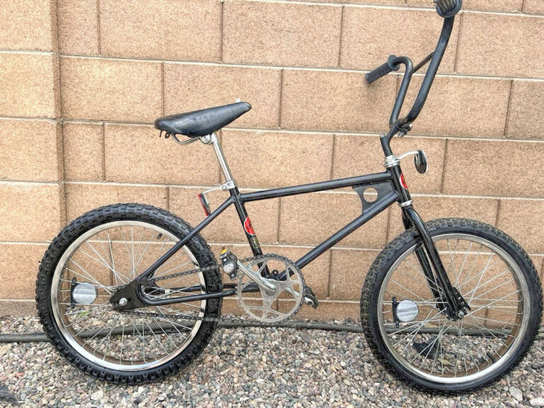 photo of a vintage BMX bike.